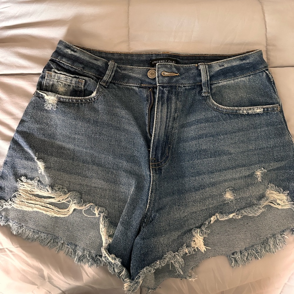 NEW blue Jean shorts